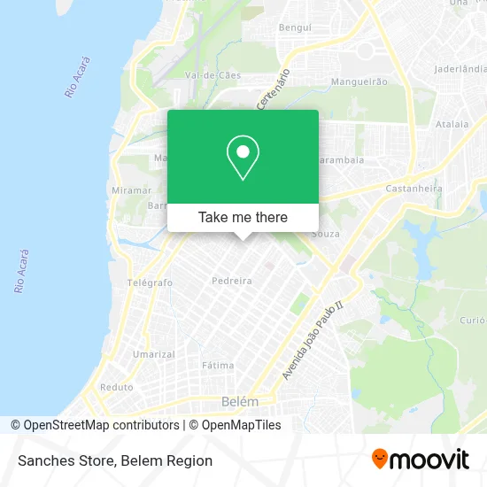 Sanches Store map