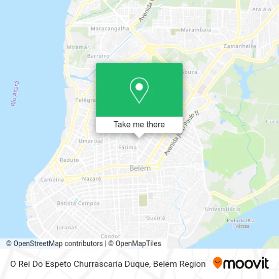 O Rei Do Espeto Churrascaria Duque map