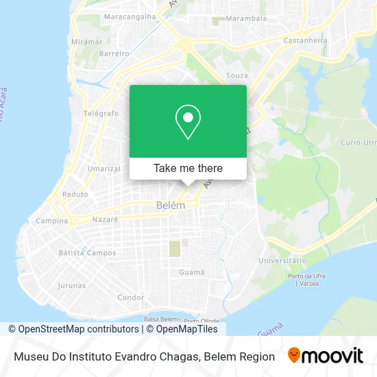 Museu Do Instituto Evandro Chagas map