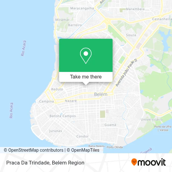 Praca Da Trindade map