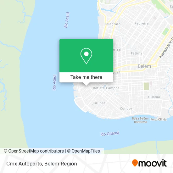 Cmx Autoparts map