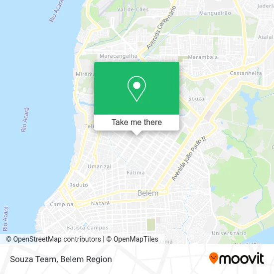 Souza Team map