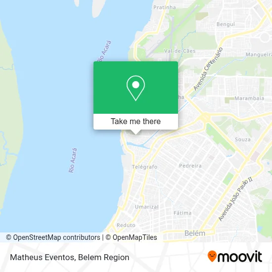 Matheus Eventos map