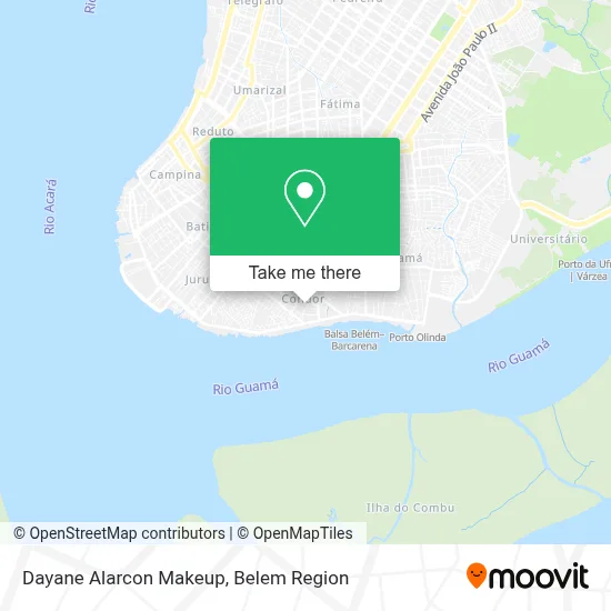 Dayane Alarcon Makeup map