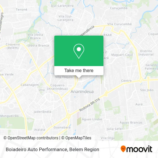 Boiadeiro Auto Performance map