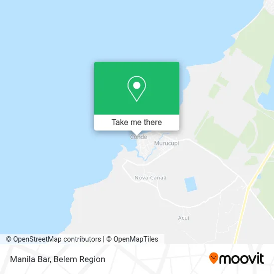 Manila Bar map