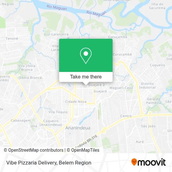 Vibe Pizzaria Delivery map