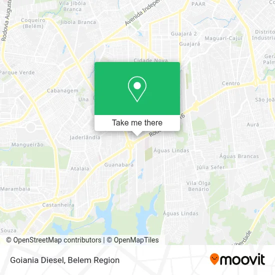 Goiania Diesel map
