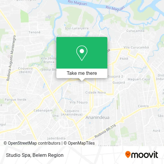 Studio Spa map