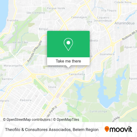 Theofilo & Consultores Associados map