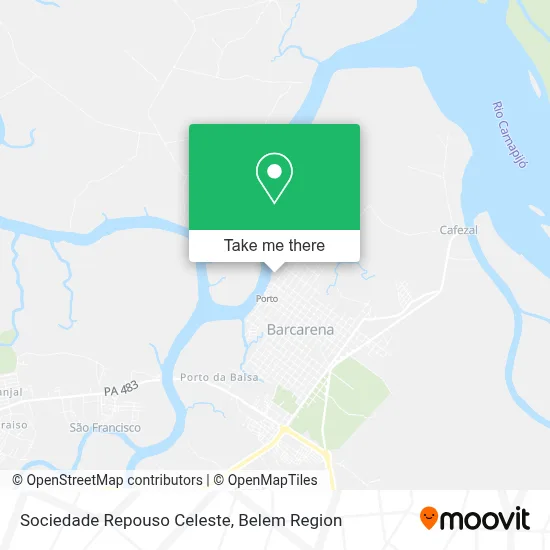 Sociedade Repouso Celeste map