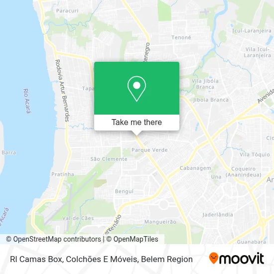 Rl Camas Box, Colchões E Móveis map