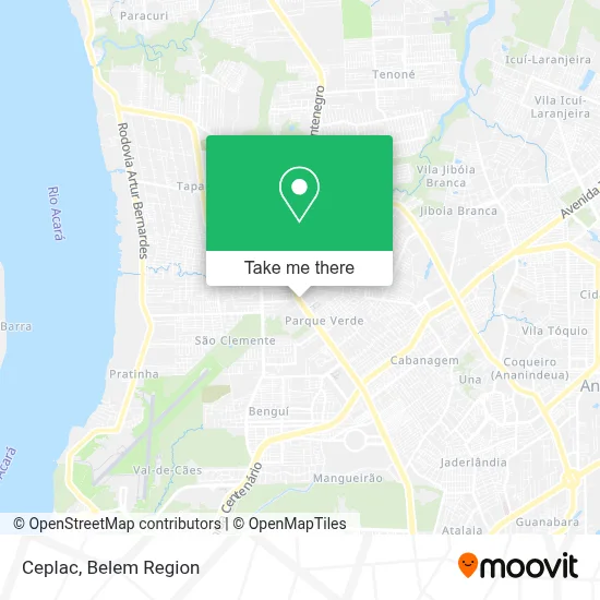 Ceplac map