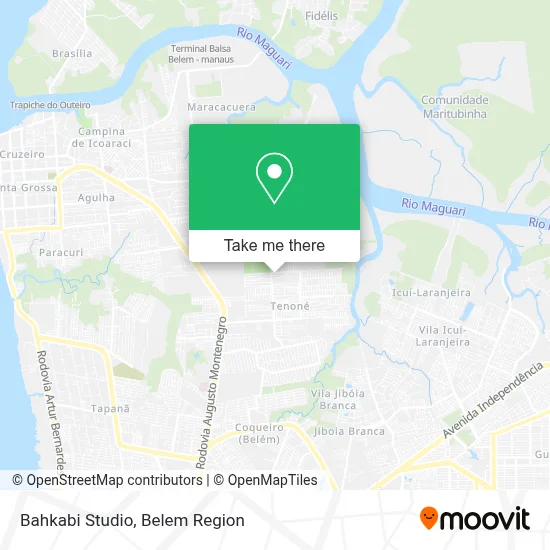 Bahkabi Studio map