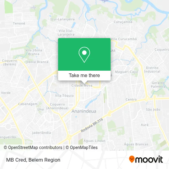 MB Cred map