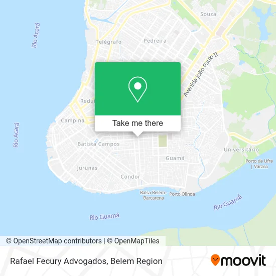 Rafael Fecury Advogados map