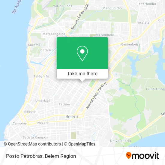 Posto Petrobras map