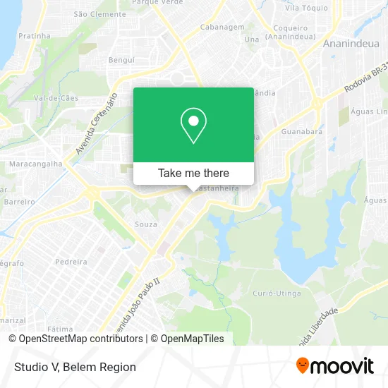 Studio V map