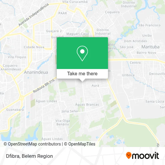 Dfibra map