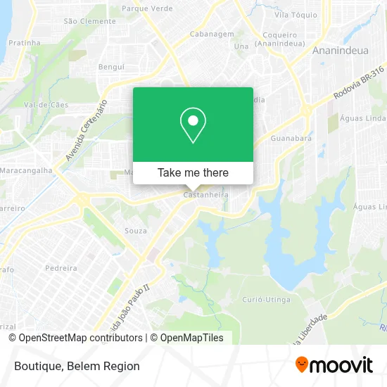 Butique map