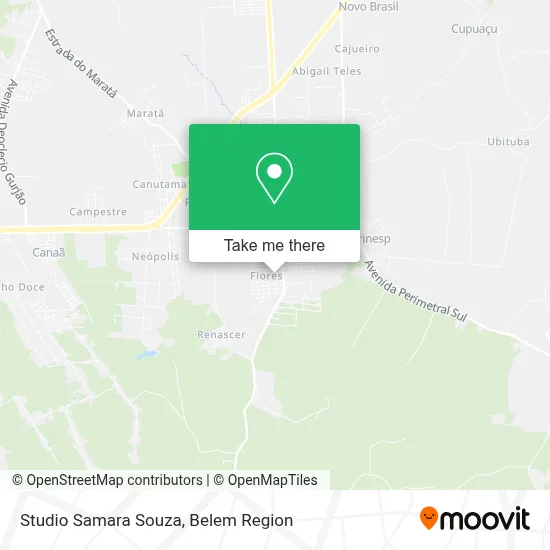 Studio Samara Souza map