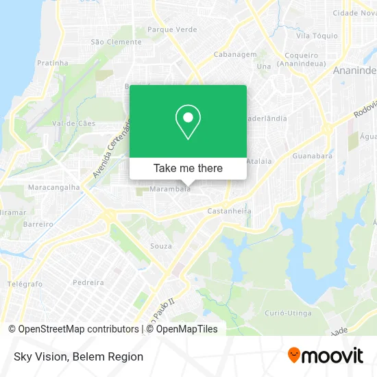 Sky Vision map