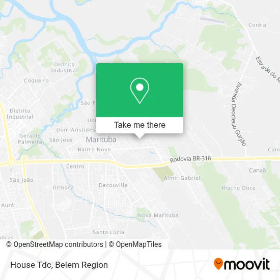 House Tdc map