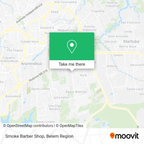 Smoke Barber Shop map