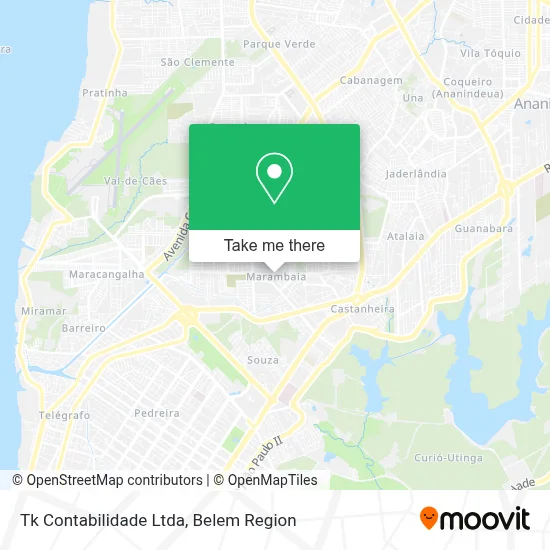 Tk Contabilidade Ltda map