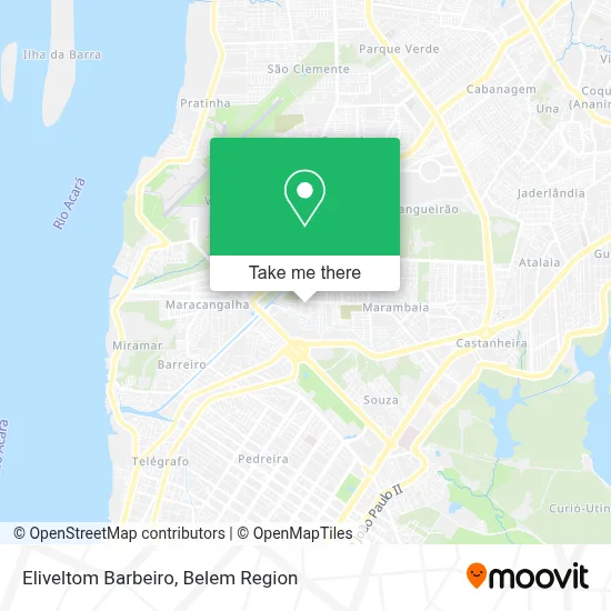 Eliveltom Barbeiro map
