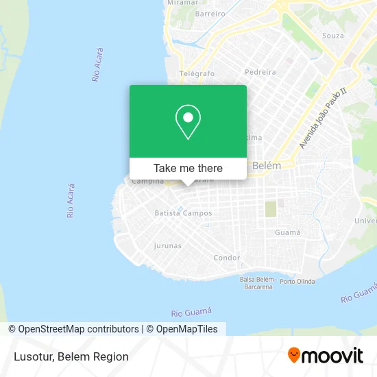 Lusotur map