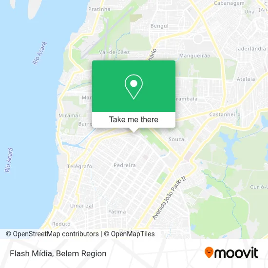 Flash Mídia map