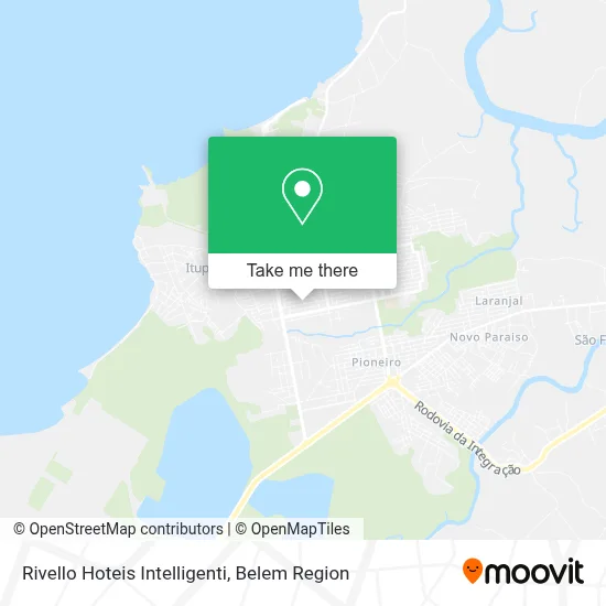 Rivello Hoteis Intelligenti map