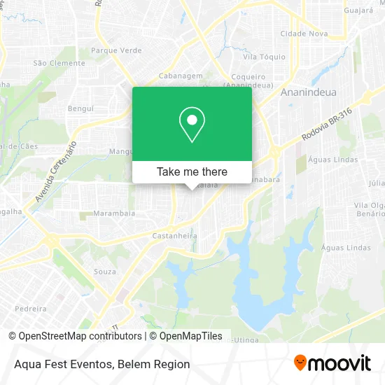 Aqua Fest Eventos map