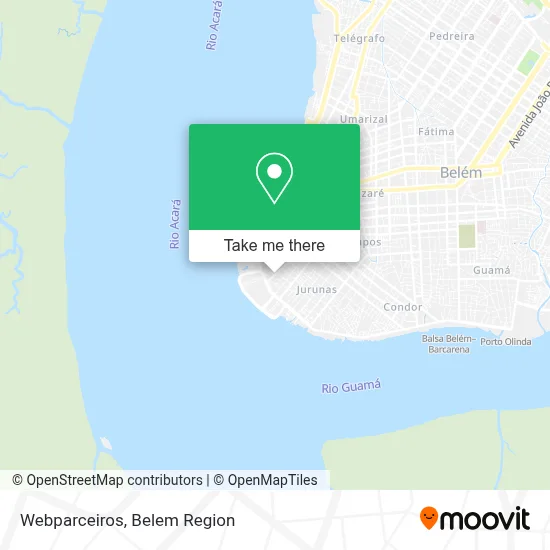 Webparceiros map