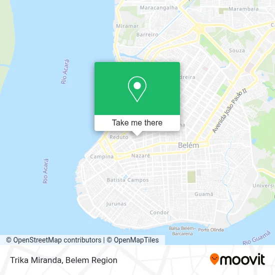 Trika Miranda map