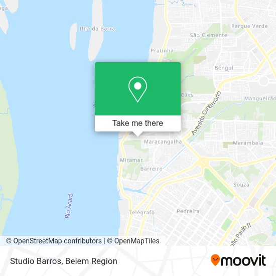 Studio Barros map
