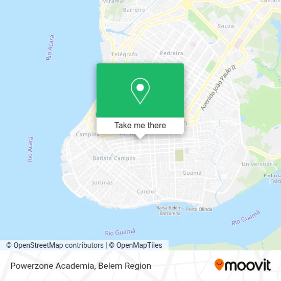 Powerzone Academia map