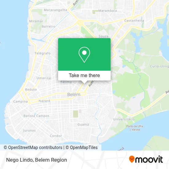 Nego Lindo map