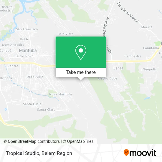 Estudio Tropical map