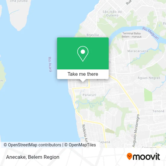 Anecake map