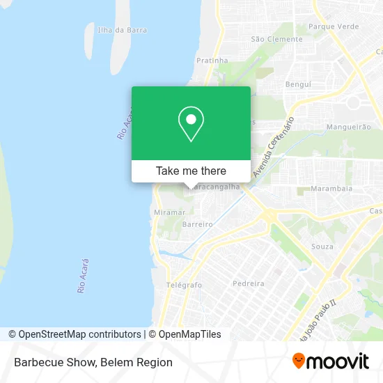 Barbecue Show map