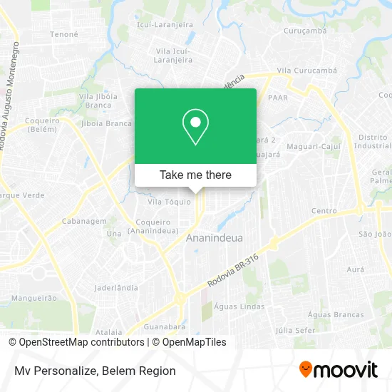 Mv Personalize map