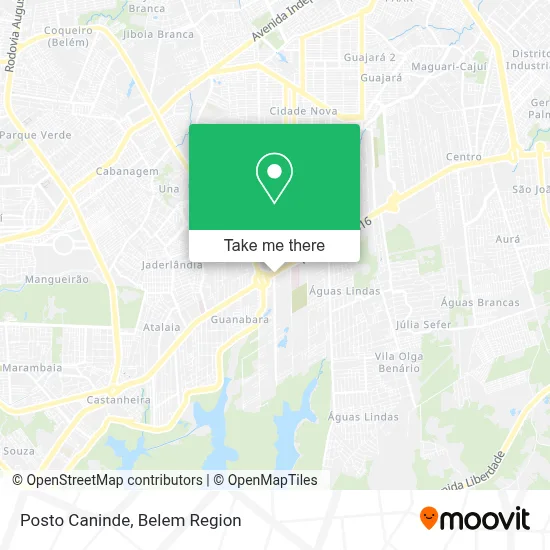 Posto Caninde map