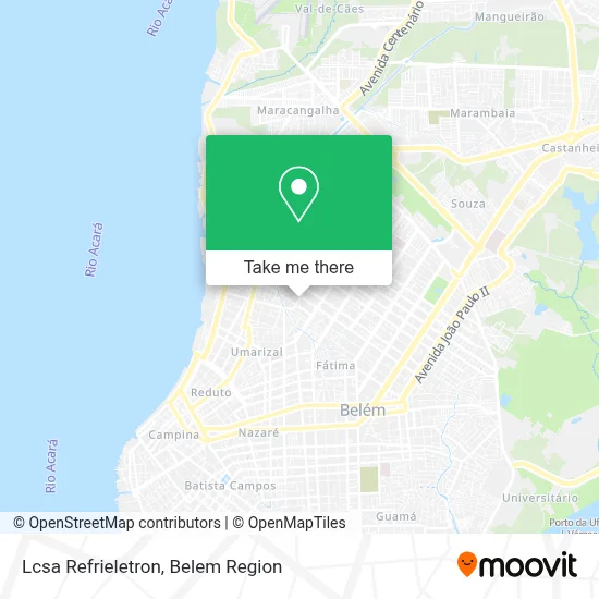 Lcsa Refrieletron map