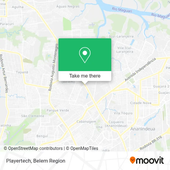 Playertech map