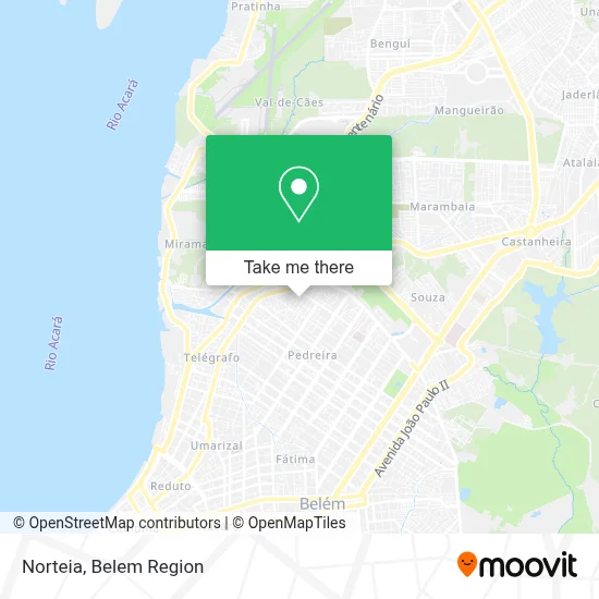 Norteia map