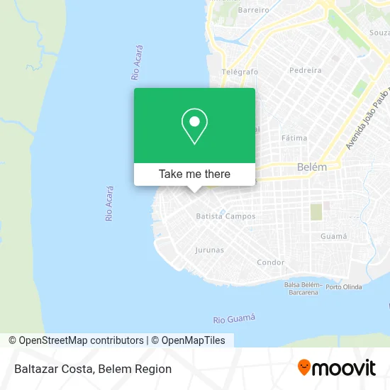 Baltazar Costa map
