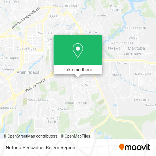 Netuno Pescados map