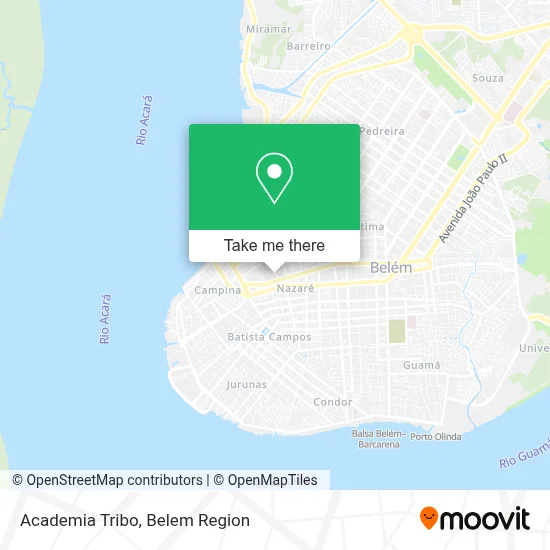 Academia Tribo map